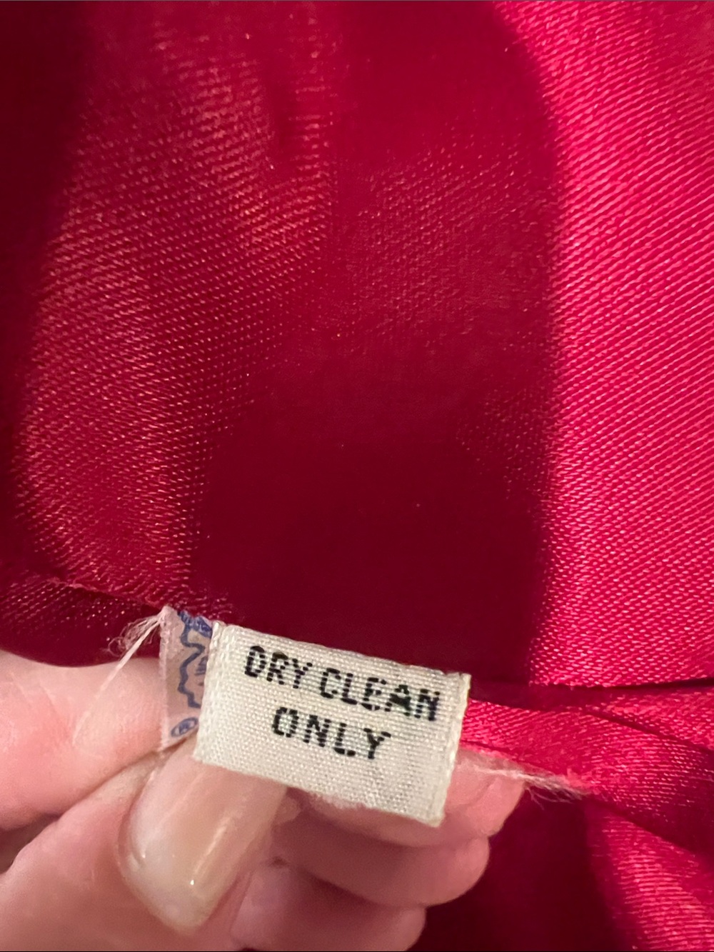 Women’s Double-Breasted Red Overcoat - Picture 8 of 13